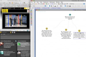 Dialogue Mapping from video stream