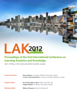 2nd Int. Conf. Learning Analytics & Knowledge